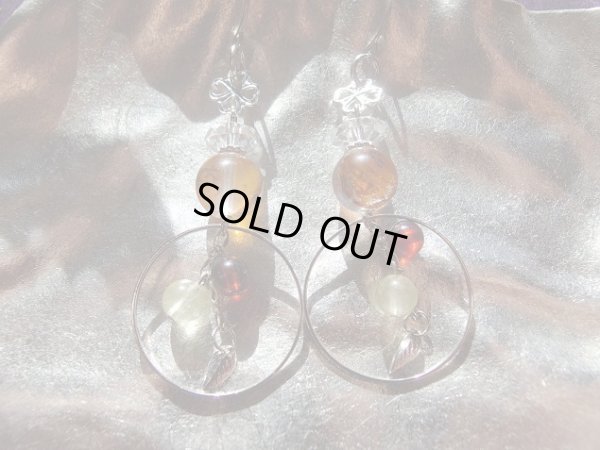 画像19: Premium　マーカサイト＆リモナイトインクォーツ　ブレス＆ピアススペシャルセット