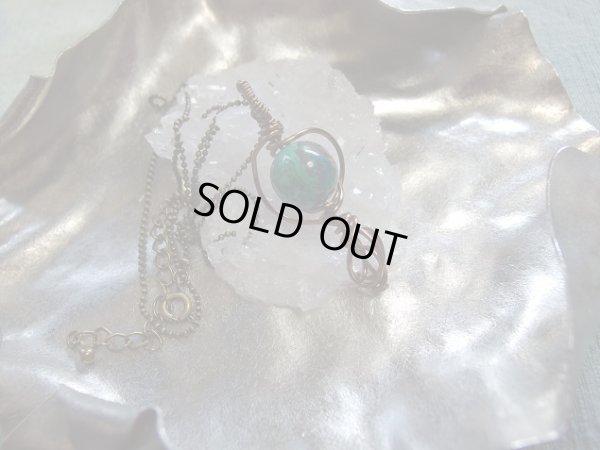 画像16: METAL ＆　STONE　　 ブルーグリーン珠玉のクリソコラ仕様