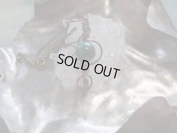 画像17: METAL ＆　STONE　　 ブルーグリーン珠玉のクリソコラ仕様