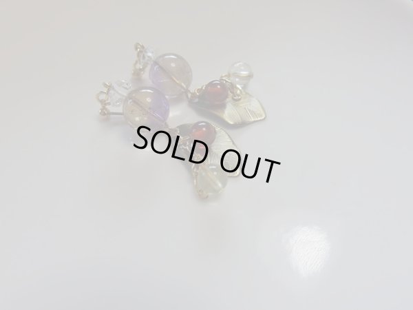 画像3: Peemium　アメトリン　オレンジガーネット　ヘリオドール　ゴールデンラブラドライトのスペシャルピアス　