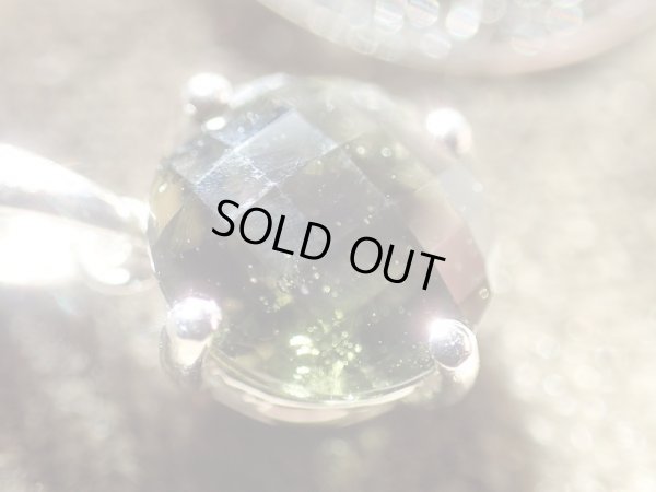 画像17: モルダバイトのペンダント＆ピアスのスペシャルセット　特価　