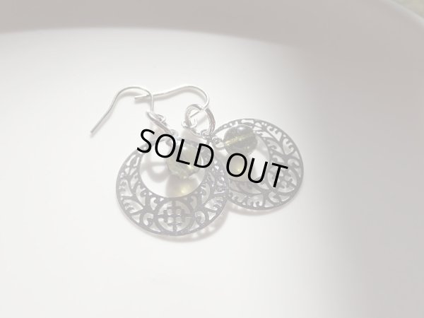 画像12: モルダバイトのペンダント＆ピアスのスペシャルセット　特価　