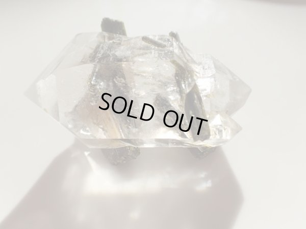 画像19: 　高品質エピドートインクォーツ　天然両剣結晶