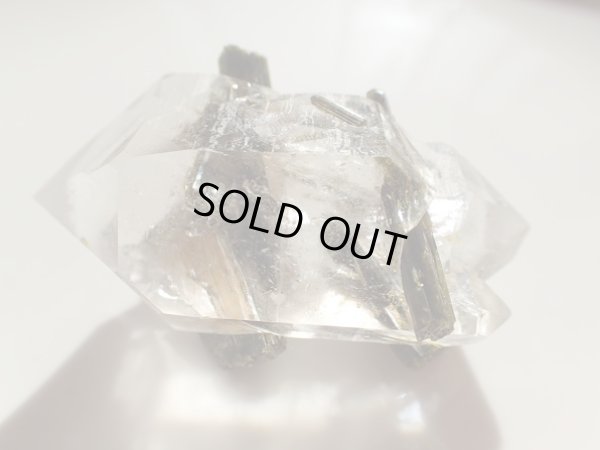 画像16: 　高品質エピドートインクォーツ　天然両剣結晶