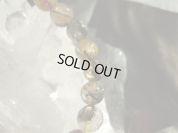 画像15: ヘマタイト入りタイチンルチルクォーツ　