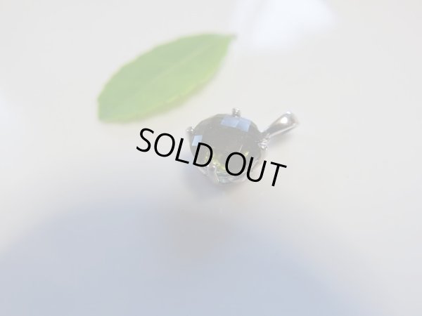 画像8: 高品質　銀製モルダバイトペンダントトップ　特価