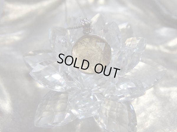 画像8: 黄金のギベオン　スライド式アジャスター搭載型　チェーン付き　ネックレス