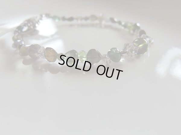 画像6: Premium トルマリン＆モルダバイト　ブレスレット　特価