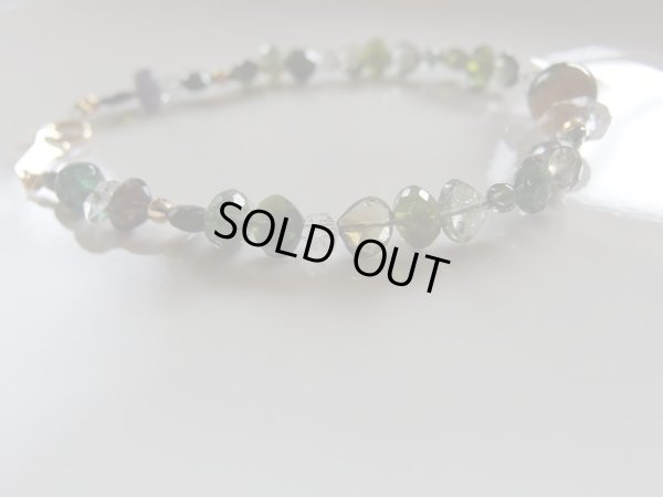 画像18: Premium トルマリン＆モルダバイト　ブレスレット　特価