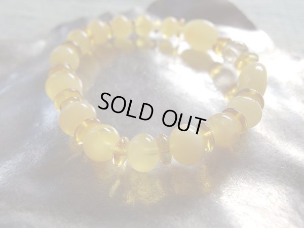 画像15: Premium　ゴールデンバターカラー　アンバー＆ルチルクォーツ　スペシャルブレスレット　特価