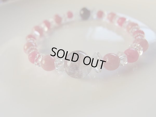 画像7: WILD RHODO×3　レインボー入り　ゲーサイトインクォーツ搭載型　特価