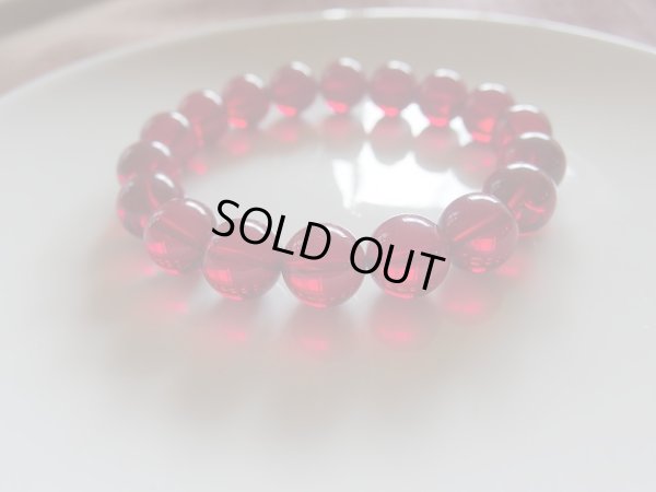 画像5: Premium　　レッドアンバーブレスレット　11ミリ   期間限定超特価