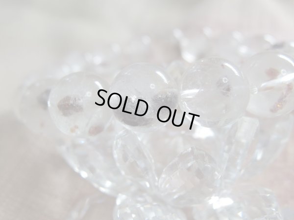 画像17: 　ゴロンとした迫力のあるガーネット結晶IN水晶　12〜12.7ミリ