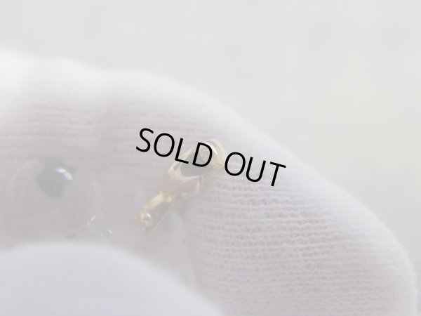 画像15: 　１８金製バチカン　ルチル入り　天然水晶　金魚　ペンダントトップ