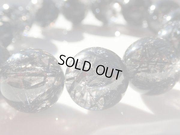 画像14: 美石礼賛祭　　トルマリンクォーツ　with レインボー　15ミリ  特価