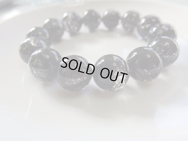 画像2: 美石礼賛祭　　トルマリンクォーツ　with レインボー　15ミリ  特価