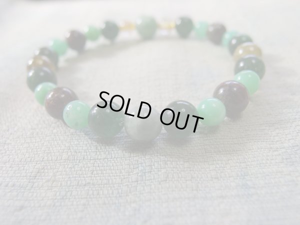 画像10: 緑菩薩　クロムフクサイト　アベンチュリンペンダント付き　