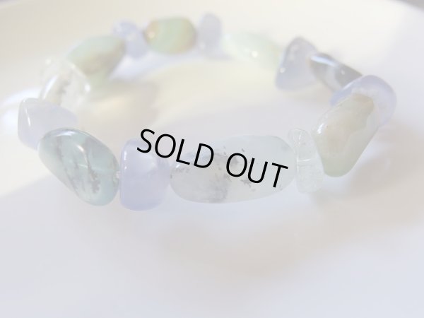 画像16: ブルーオパールとアクアマリンのブレスレット　セット