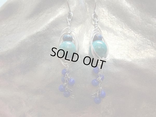 画像12: WILD　EARTH　　ブレスレット　ペンダントトップ　ピアス　3点セット　特価