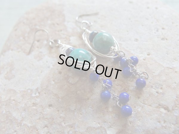 画像11: WILD　EARTH　　ブレスレット　ペンダントトップ　ピアス　3点セット　特価