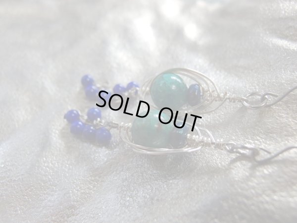 画像14: WILD　EARTH　　ブレスレット　ペンダントトップ　ピアス　3点セット　特価