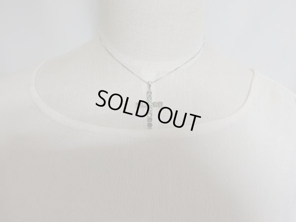 画像10: Ｐｒｅｍｉｕｍ　モルダバイト　ペンダントトップ  ポスト型スライド式アジャスター搭載シルバーネックレス付き