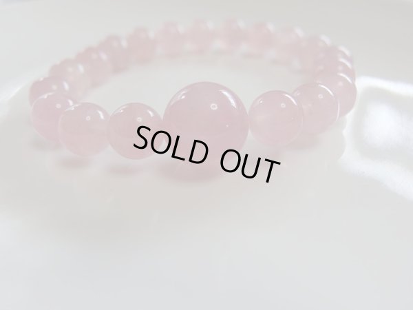 画像20: Ｐｒｅｍｉｕｍ　マダガスカル産ディープローズクォーツ　ピアスorイヤリングset