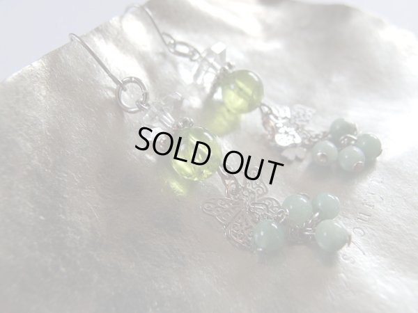 画像19: ペリドット　特製　ネックレス＆ピアス　set