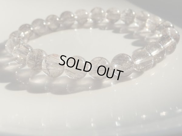 画像20: 美しい（リアル）ブラックルチルクォーツ　　8.5〜8.8ミリ　特価　