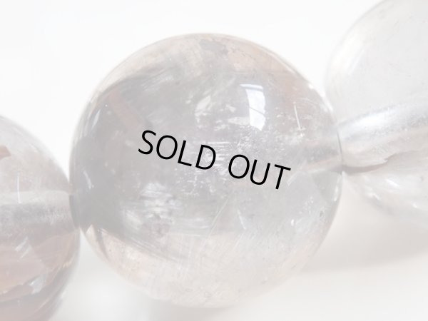 画像19: Ｐｒｅｍｉｕｍ　ブルッカイト（板チタン）＆プラチナルチル　入り12〜13ミリ水晶　特価