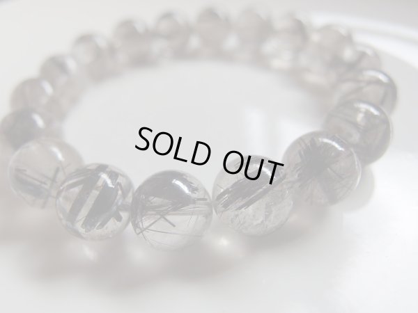 画像3: 迫力の　（リアル）　ブラックルチルクォーツ　11ミリ強　特価