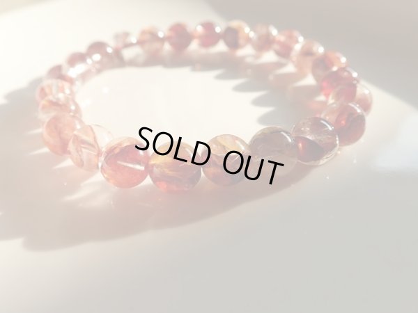 画像16: 美しいリモナイトインクォーツ（ブラッドオーラクォーツ）　レッド　8ミリ強　特価