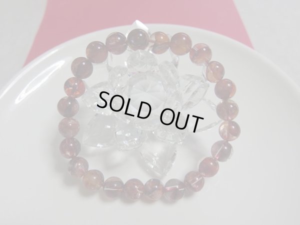 画像11: 美しいリモナイトインクォーツ（ブラッドオーラクォーツ）　レッド　8ミリ強　特価