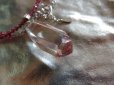 画像8: 高品質ガーネット＆レピドクロサイトインクォーツペンダント特製ネックレス「赤の滴」　特価