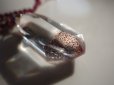 画像2: 高品質ガーネット＆レピドクロサイトインクォーツペンダント特製ネックレス「赤の滴」　特価