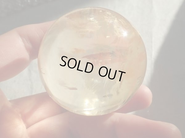 画像5: 　美石礼賛　最高品質Ｐｒｅｍｉｕｍゴールデンレインボーイエローカルサイト　52ミリ　特価