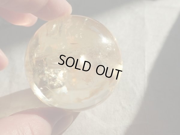 画像4: 　美石礼賛　最高品質Ｐｒｅｍｉｕｍゴールデンレインボーイエローカルサイト　52ミリ　特価