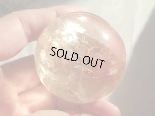 画像6: 　美石礼賛　最高品質Ｐｒｅｍｉｕｍゴールデンレインボーイエローカルサイト　52ミリ　特価