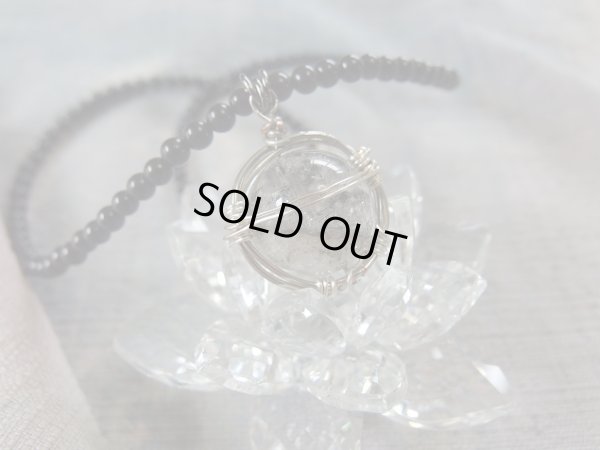 画像5: ブラックトルマリンとトルマリンクォーツの特製ネックレス　ＢＬＡＣＫ　ＰＬＡＮＥＴ　特価