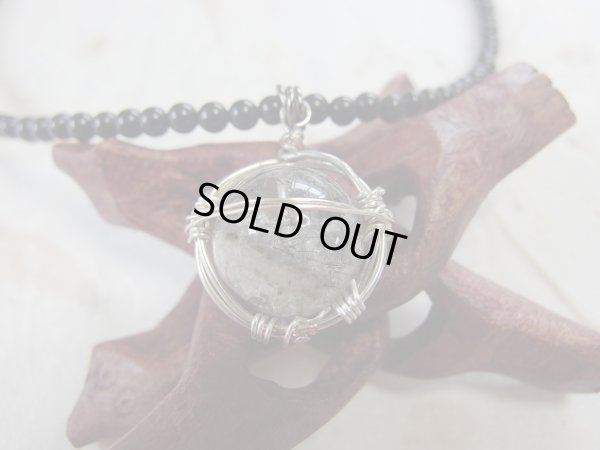 画像4: ブラックトルマリンとトルマリンクォーツの特製ネックレス　ＢＬＡＣＫ　ＰＬＡＮＥＴ　特価