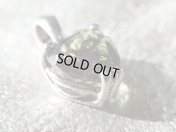 画像5: モルダバイトとポスト＆アジャスター搭載　ＳＶチェーンのネックレス　特価