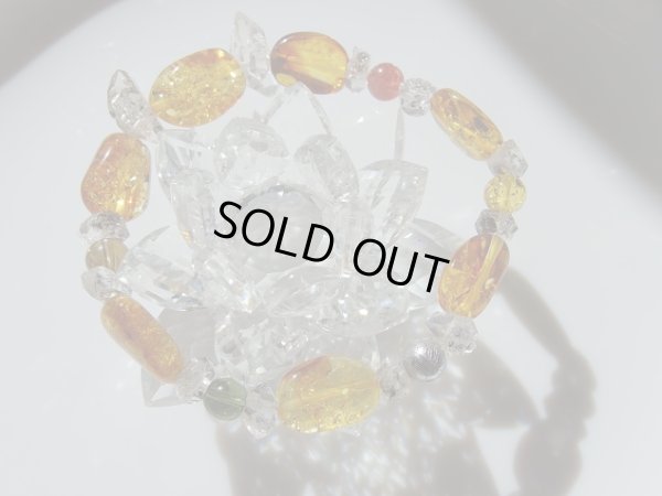 画像16: アンバー　宇宙　ピアス（イヤリング）　セット　特価