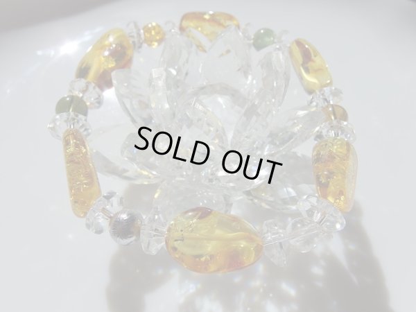 画像2: Ｐｒｅｍｉｕｍアンバー　スペシャルブレスレット　宇宙　特価