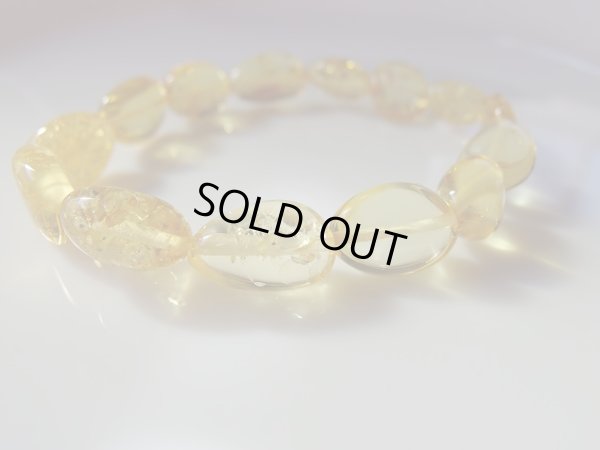 画像17: 特撰クリアイエローアンバー　ピアス（イヤリング）セット　特価