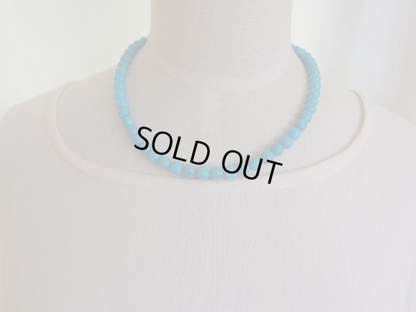 画像6: 天然トルコ石　８ミリ　ネックレス　特価