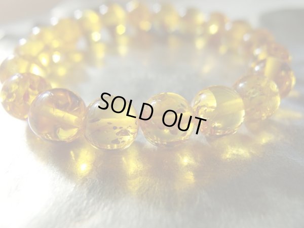 画像12: 天然アンバー　9~約９．５ミリ　特価