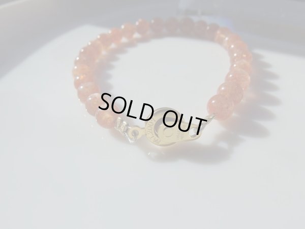 画像6: あ〜美しきサンストーンブレスレット6.5mm　期間限定ピアスorイヤリング付き　特価