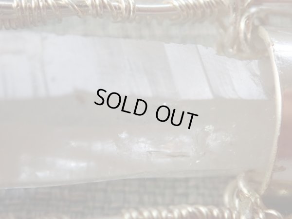 画像19: 両剣曲がりレムリアンクォーツ　堅牢オリジナルワイヤデザイン　特価