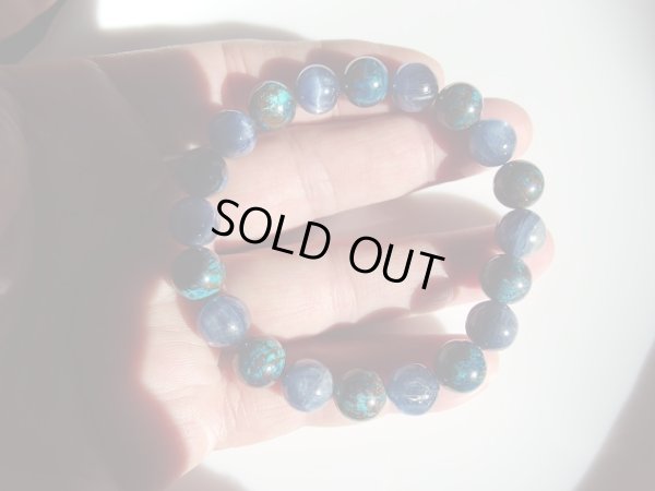 画像6: あ〜美しき　クリソコラ＆カイヤナイト　ミックスブレスレット　