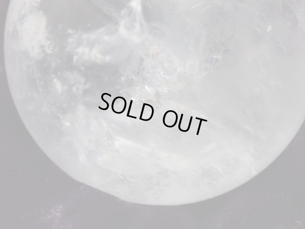 画像7: 超レア品　両剣クォーツインクォーツwithレインボー水晶丸玉　46ｍｍ　ヒマラヤの夕日　特価